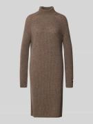 Smith and Soul Knielanges Strickkleid mit Stehkragen Modell 'Mouline' ...