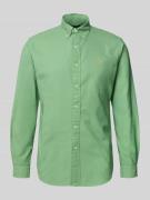 Polo Ralph Lauren Freizeithemd mit Knopfleiste in Gruen, Größe L