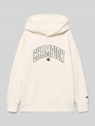 CHAMPION Hoodie mit Kapuze in Offwhite, Größe 140