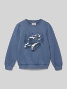 s.Oliver RED LABEL Regular Fit Pullover aus Baumwoll-Mix in Blau, Größ...