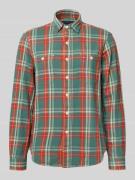 Polo Ralph Lauren Freizeithemd mit Knopfleiste in Gruen, Größe L