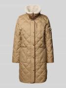 Lauren Ralph Lauren Steppmantel mit Stehkragen und Reißverschluss in B...