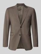 Tiger Of Sweden 2-Knopf-Sakko mit Reverskragen in Schlamm, Größe 46