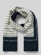 TOMMY HILFIGER Pareo aus Modal-Viskose-Mix in Offwhite, Größe 1