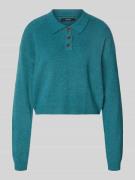 Vero Moda Regular Fit Pullover mit Polokragen Modell 'EXCITING' in Pet...