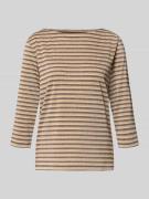 s.Oliver RED LABEL Relaxed Fit 3/4-Shirt aus Viskose-Mix in Camel, Grö...