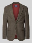 MCNEAL Slim Fit 2-Knopf-Sakko mit Pattentaschen in Mittelbraun, Größe ...