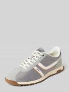 BOSS Orange Low Top Sneaker mit Velours-Optik-Details Modell 'ZAYN' in...