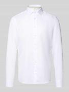 SEIDENSTICKER Slim Fit Business Hemd aus Baumwolle mit Kentkragen in W...