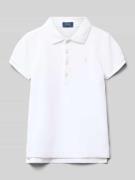 Polo Ralph Lauren Teens Regular Fit Poloshirt mit Label-Stitching in W...