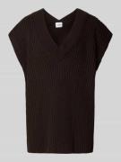 VILLA SOPHIE Loose Fit Pullunder mit Woll-Anteil Modell 'NOLA' in Dunk...