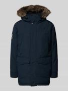 Superdry Regular Fit Parka mit Pattentaschen Modell 'Everest' in Marin...