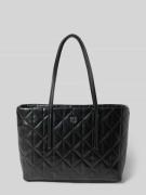 CK Calvin Klein Tote Bag mit Logo-Detail Modell 'Quilted' in Black, Gr...