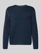 Marc O'Polo Denim Regular Fit Strickpullover aus Baumwoll-Mix in Marin...