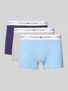Tommy Hilfiger Trunks aus Baumwoll-Mix im 3er-Pack in Hellblau, Größe ...