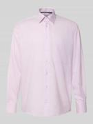 ETERNA Comfort Fit Business-Hemd aus Baumwolle mit Kentkragen in Flied...