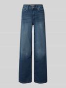 Only Wide Leg Jeans aus Baumwoll-Mix Modell 'MADISON BLUSH' in Jeansbl...