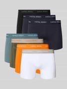 Jack & Jones Trunks mit Label-Bund Modell 'JACMILES' im 7er-Pack in Or...