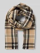 Codello Schal mit Ausfransungen in Beige, Größe 1