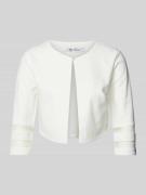 Paradi Jacke mit semitransparenten Einsätzen in Offwhite, Größe 40