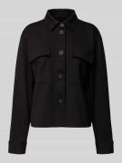 Smith and Soul Regular Fit Blazer mit Brusttaschen in BLACK, Größe L