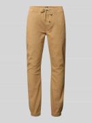 Tommy Jeans Slim Fit Chino aus Baumoll-Mix in Beige, Größe L