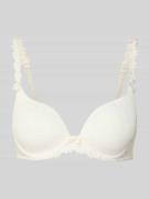 Marie Jo BH mit Spitzenbesatz Modell 'Avero' in Offwhite, Größe 80A