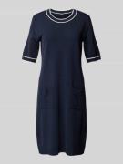 JOOP! Knielanges Strickkleid mit aufgesetzten Taschen Modell 'Kaleo' i...