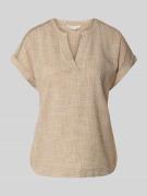 Tom Tailor Regular Fit Bluse aus reiner Baumwolle in Oliv, Größe 36