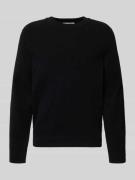 Marc O'Polo Denim Regular Fit Pullover mit Baumwoll-Anteil in Black, G...