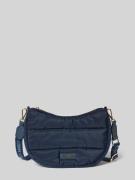 Hey Marly Handtasche mit Steppnähten und Label-Detail in Dunkelblau, G...