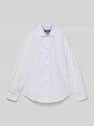 G.O.L. Slim Fit Hemd mit Kentkragen in Weiss, Größe 146