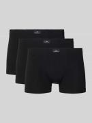 Götzburg Wäsche Boxershorts mit Label-Detail im 3er-Pack in Black, Grö...
