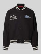 DEUS EX MACHINA Regular Fit Jacke mit Logo-Patch Modell 'Stadium' in B...