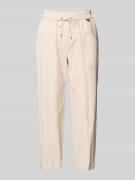 Marc Cain Jogpants aus Viskose-Mix mit elastischem Bund in Sand, Größe...