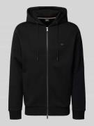 BOSS Regular Fit Sweatjacke aus Baumwoll-Mix Modell 'C-SPENCE 01' in B...