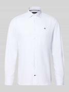 Tommy Hilfiger Regular Fit Businesshemd aus reiner Baumwolle in Bleu, ...