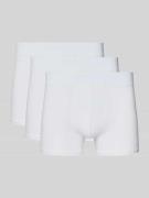 Christian Berg Men Trunks mit elastischem Bund im 3er-Pack in Weiss, G...