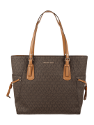 MICHAEL Michael Kors Shopper mit Logo-Muster in Mittelbraun, Größe 1