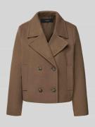 Vero Moda Cropped Trenchcoat mit doppelreihiger Knopfleiste Modell 'VI...