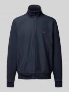 Tommy Hilfiger Regular Fit Blouson aus Baumwoll-Mix in Marine, Größe L