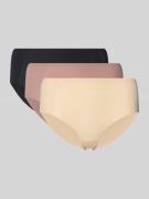 DORINA Slips im nahtlosen Design Modell 'Airlite' im 3er-Pack in Beige...