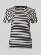Lauren Ralph Lauren T-Shirt mit Rundhalsausschnitt Modell 'ALLI' in Ma...