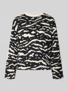 Marc Cain Pullover mit überschnittenen Schultern in Sand, Größe 34