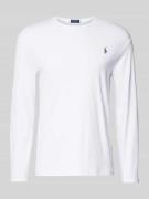 Polo Ralph Lauren Longsleeve mit gerippten Abschlüssen in Weiss, Größe...