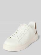 Guess Sneaker aus Leder-Mix Modell 'Elbina' in Weiss, Größe 36