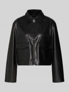 OPUS Jacke in Leder-Optik Modell 'Josmica' in Black, Größe 34