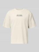 Wood Wood T-Shirt mit Rundhalsausschnitt Modell 'Gary' in Offwhite, Gr...