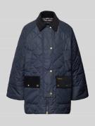 Barbour Regular Fit Steppjacke mit Cord-Details Modell 'ALDBURGH' in M...