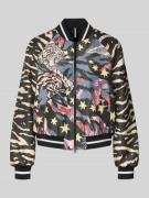 Marc Cain Bomberjacke mit Reißverschluss in BLACK, Größe 34